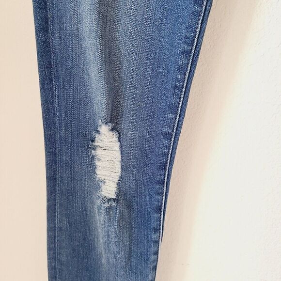 Frame Denim Le Skinny De Jeanne Distressed Jeans Size 26 ( 26 X 29‎ ) - Picture 4 of 11